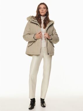 Wilfred Fluent Taupe Mont Blanc Parka